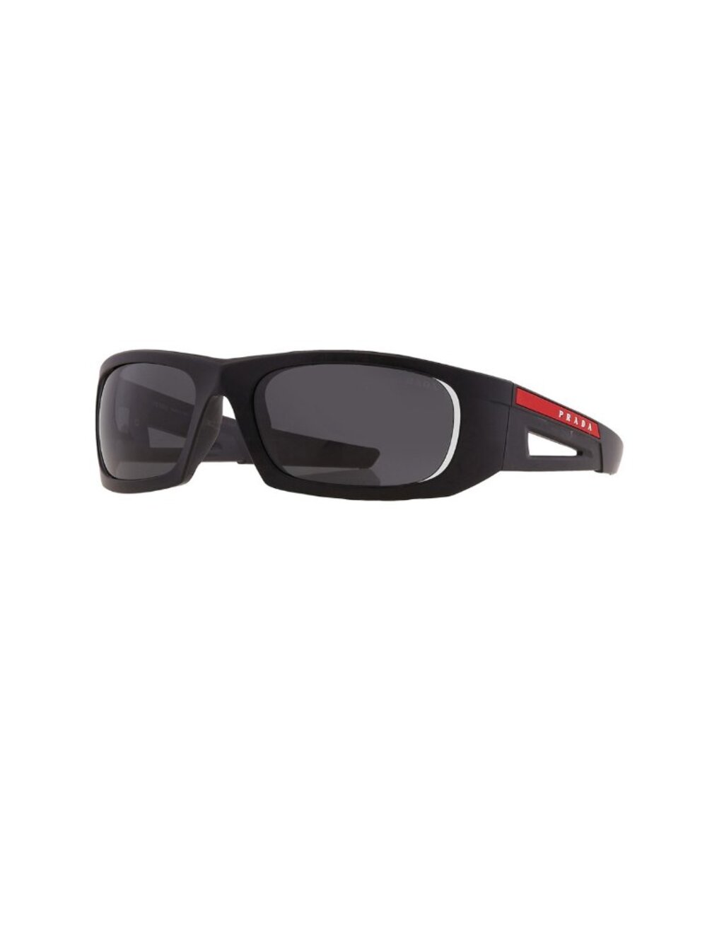 NEW Prada Linea Rossa 02YS Sunglasses 1BO06F Black 100% AUTHENTIC